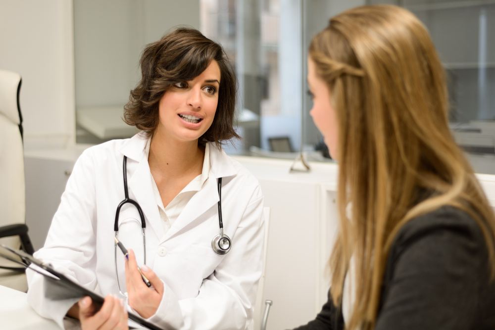Clinical Research Coordinator with Patient